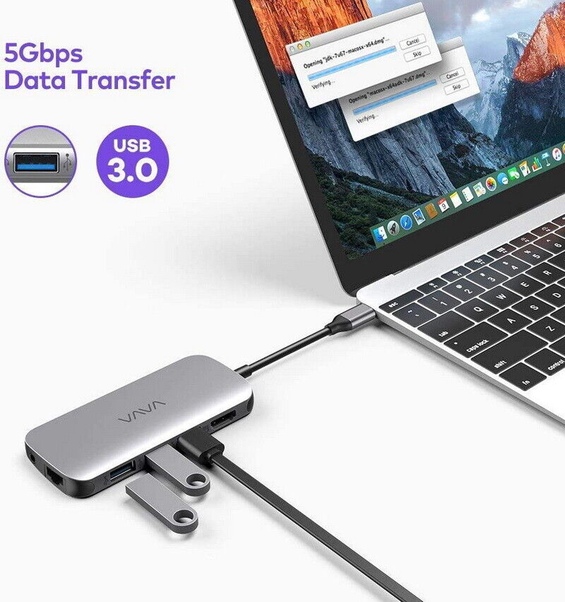 VAVA USB-C Hub 9-in-1 Adapter 4K