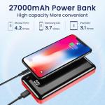 27000mAh Fast Charging USB-C Portable Power Bank