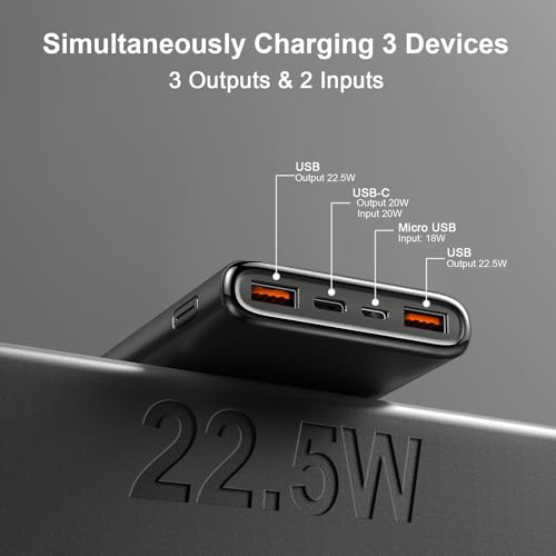 10000mAh Fast Charging USB-C Power Bank