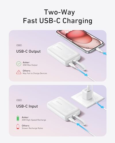 Anker Zolo 10,000mAh USB-C Portable Charger