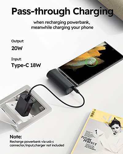 VEGER 5000mAh Fast Charge USB-C Power Bank
