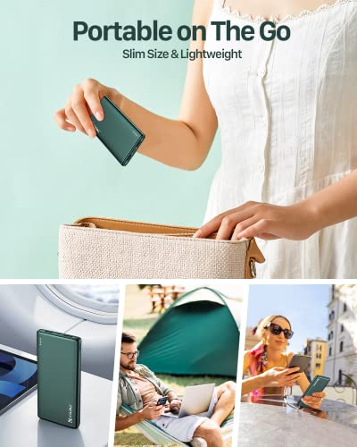 Coolreall 10000 mAh Slim USB-C Power Bank