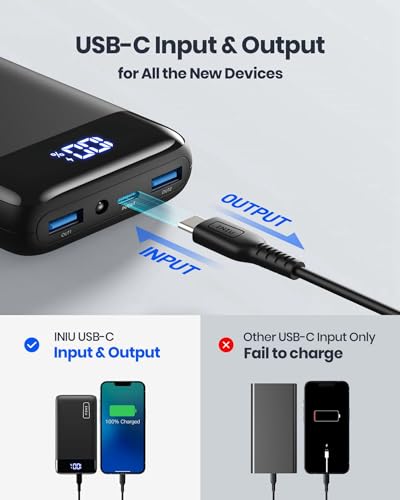20000mAh USB-C Fast Charging Power Bank