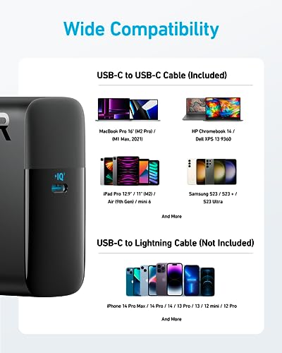Anker 100W Folding USB-C Charger with Cable