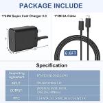 45W Fast USB-C Charger for Samsung and Pixel