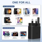 45W Fast USB-C Charger for Samsung and Pixel