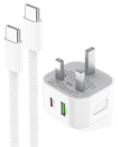 30W USB-C Fast Charger with 2M Cable