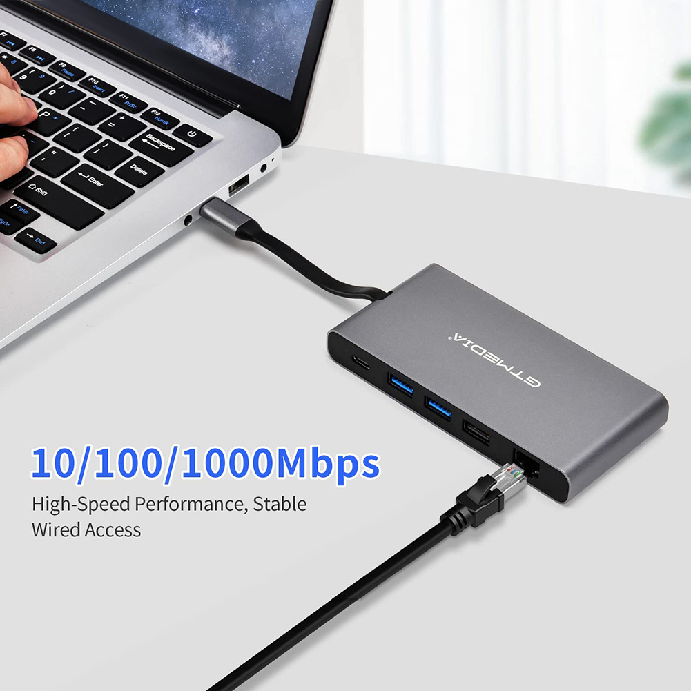 9-in-1 USB-C Hub for MacBook and Laptop