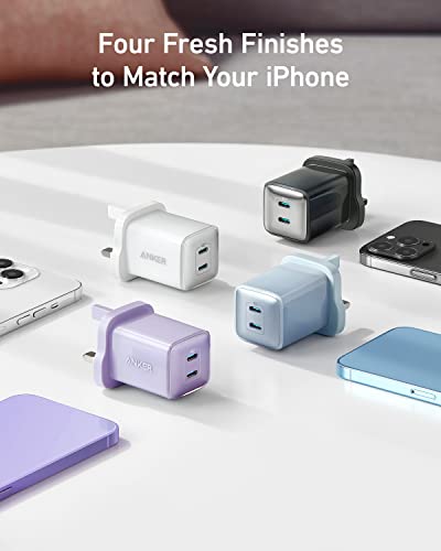 Anker 40W Dual USB-C Fast Charger