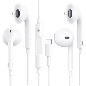 2 Pack HiFi USB-C Earbuds with Mic and Control