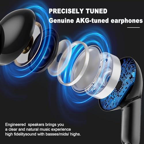USB-C Earbuds with Mic for Samsung & iPhone