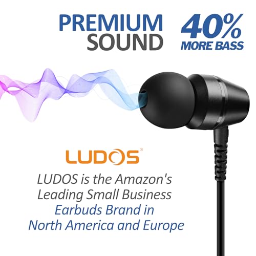 Ludos OMNITONE USB-C Earbuds for iPhone & Samsung