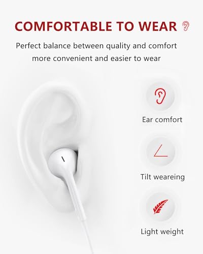 USB-C Headphones (2 Pack) with Mic & Volume Control