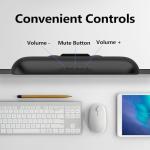 ZETIY USB-C Mini Sound Bar for Computers