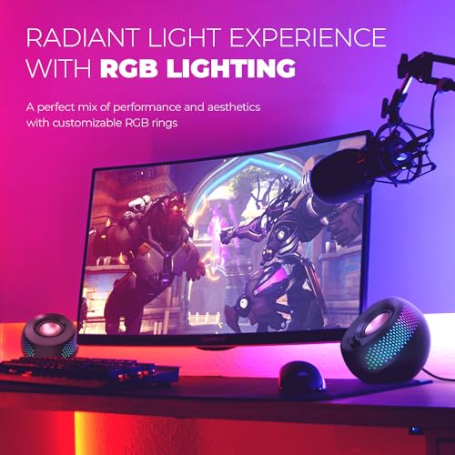 Creative Pebble X 2.0 USB-C Speakers with RGB