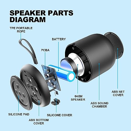 FAYAZ Waterproof Bluetooth 5.0 Portable Speaker