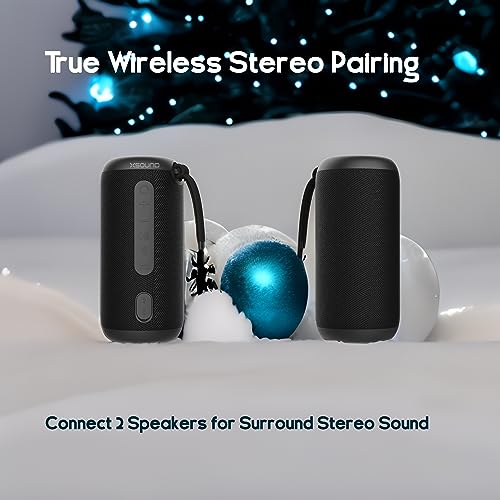 XSOUND FunPlay Bluetooth Speaker with Enhanced Bass