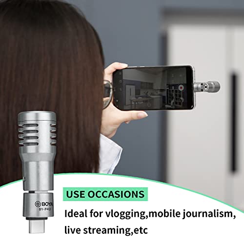 Boya BY-P4U Mini USB-C Microphone for Android