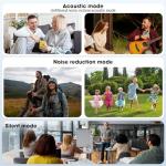 USB-C Wireless Lavalier Microphone for Video Recording