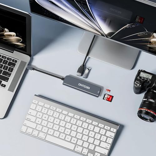 KRISUHO 6-in-1 USB-C Multiport Hub with HDMI