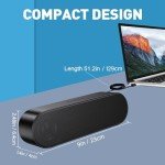 USB-C Computer Speakers with Crystal Clear Sound
