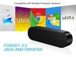 USB-C Computer Speakers with Crystal Clear Sound