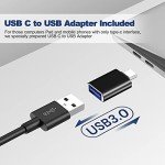 USB-C Computer Speakers with Crystal Clear Sound