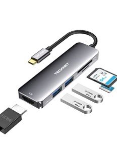 TECKNET 7-in-1 USB-C Multiport Adapter with HDMI