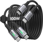 100W Fast Charging USB C Cable [2-Pack]