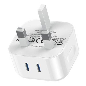 20W Fast Charge USB-C Wall Charger UK