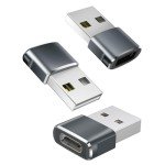 3-Pack USB-C to USB Adapter Set