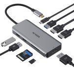 9-in-1 USB-C Docking Station with Triple Display