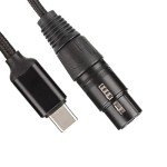 USB-C to XLR Female Microphone Cable (2M)