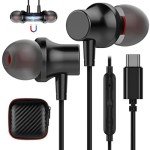 COOYA USB-C Magnetic Earbuds with Mic