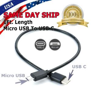 USB-C to Micro USB Sync Charge Cable