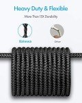 2-Pack Braided USB-C Charger Cable - Black