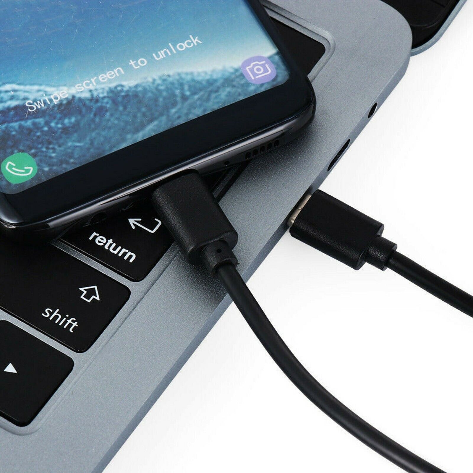 USB-C to Micro USB Sync Charge Cable
