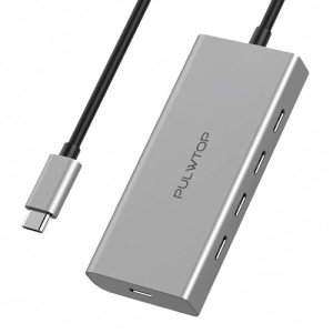 PULWTOP 5-in-1 USB-C Docking Station