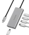 PULWTOP 5-in-1 USB-C Docking Station