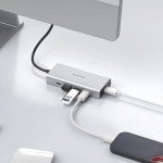 PULWTOP 5-in-1 USB-C Docking Station