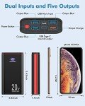 Ayeway USB-C Portable Charger 26800mAh 20W Fast Charging