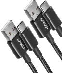 Anker 3ft USB-A to USB-C Charger Cable 2-Pack