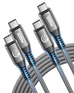 3m USB-C to USB-C Cable 2-Pack, Fast Charging