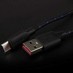 20AWG Fast Charging USB-A to USB-C Cable 0.5m