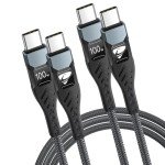 USB-C to USB-C Fast Charging Cable 2-Pack