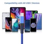 3-Pack Fast USB-C Charger Cables (6FT)