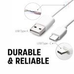 Samsung Fast Charging USB-A to USB-C Cable - White