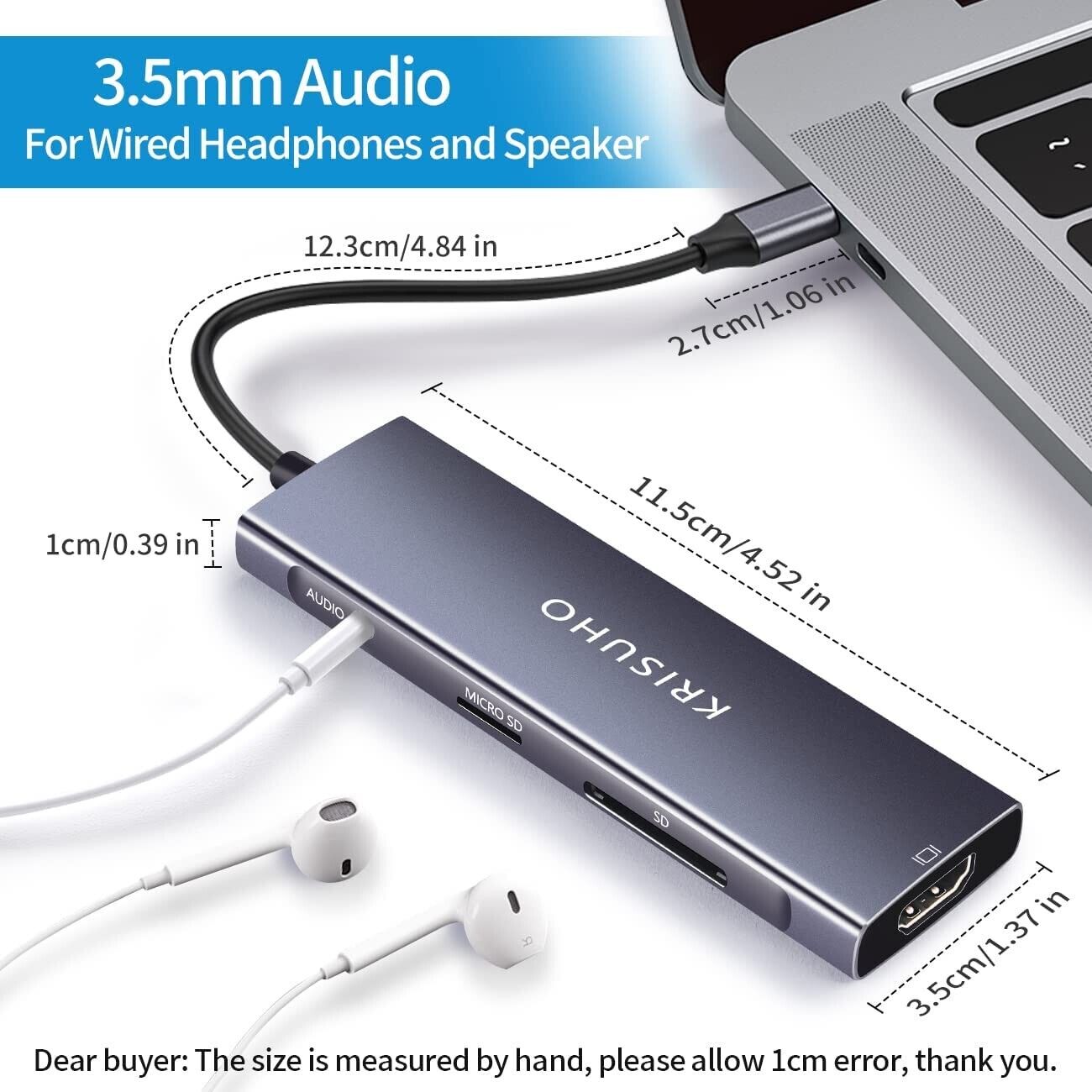 9-in-1 USB-C Multiport Adapter with HDMI