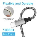 2-Pack 3FT USB-C Fast Charging Cable - 100W