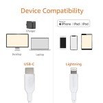 USB-C to Lightning Cable, 0.9m, White